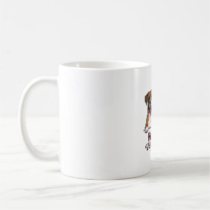 Boxer Hunde Frohen Valentinstag Vintage Kaffeetasse