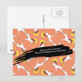 Boxer-Hunde Postkarte (Vorne/Hinten)