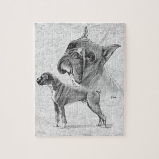 Boxer-Hunde Puzzle