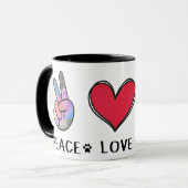 Boxer Hunde Tasse (Vorderseite Links)