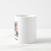 Boxer Hunde unter den Blume Kaffeetasse (Mittel)