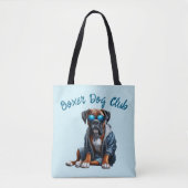 Boxer-Hundeclub Tasche (Vorderseite)