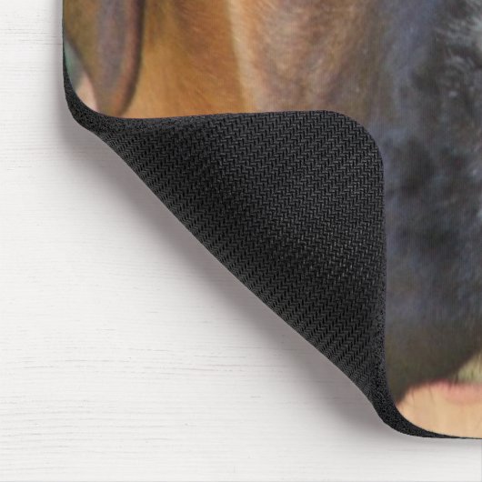 Boxer-Hundeentwurfs-Mausunterlage Mousepad (Ecke)