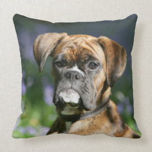 Boxer-HundeHeadshot Kissen