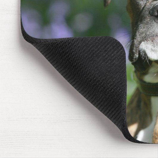 Boxer-HundeHeadshot Mousepad (Ecke)
