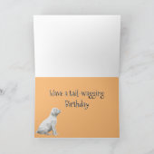 Boxer-Hundekarten - Personalisierte Geburtstagskar Dankeskarte (Innenseite)