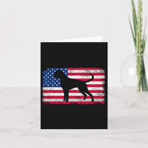 Boxer-Hundeliebhaber 4. Juli Patriotisch Amerikani Karte