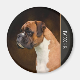 Boxer-Hundemagnet Magnet