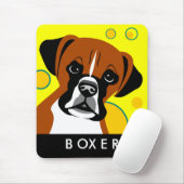Boxer-Hunderezucht Mousepad (Mit Mouse)