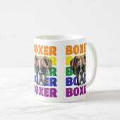 Boxer Hundeschenk Kaffee Tasse Tasse Tee (VorderseiteRechts)