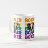 Boxer Hundeschenk Kaffee Tasse Tasse Tee (Vorderseite Links)