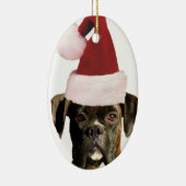 Boxer-Hundeschmuck Keramikornament (Rechts)