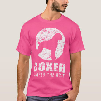 Boxer Hundeshirt - Vintager Boxer einfach das Best T-Shirt