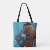 Boxer-HundeTaschen-Tasche Tasche (Rückseite)