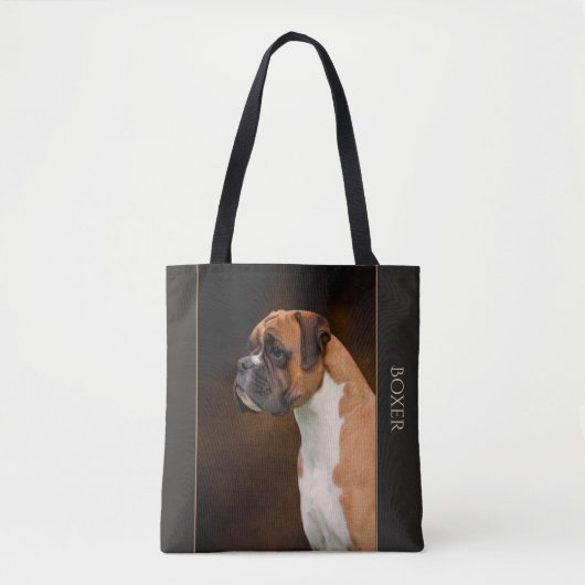 Boxer-HundeTaschen-Tasche Tasche (Vorderseite)