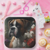 Boxer Hundeteller Pappteller (Party)