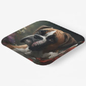 Boxer Hundeteller Pappteller (Gewinkelt)