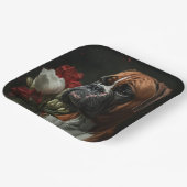 Boxer Hundeteller Pappteller (Gewinkelt)