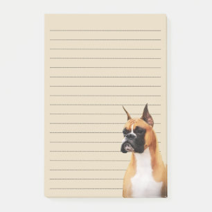 Boxer-illustrierte Anmerkungen Post-it Klebezettel