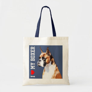 Boxer-illustrierte Taschen-Tasche Tragetasche