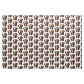 Boxer im Porträt Stoff (Yard (91,4 cm))