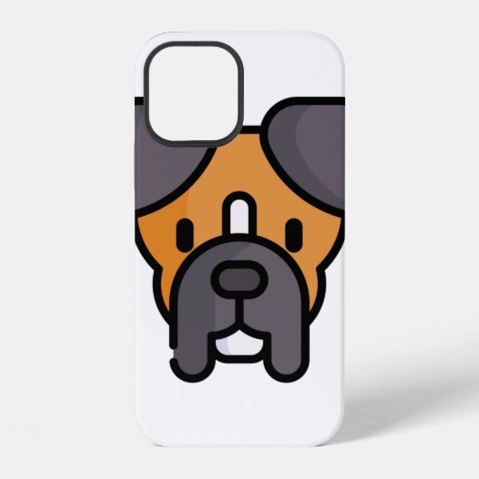 Boxer iPhone Hülle (Rückseite)