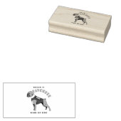 BOXER IS FAVORITE KIND OF DOG GUMMISTEMPEL (Stempel)