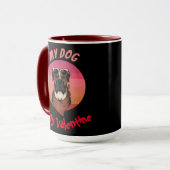 BOXER IST MEIN VALENTINE TASSE (Vorderseite Links)
