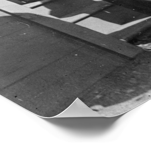 Boxer Jack Johnson and Trainers, Anfang des 20. Poster (Ecke)