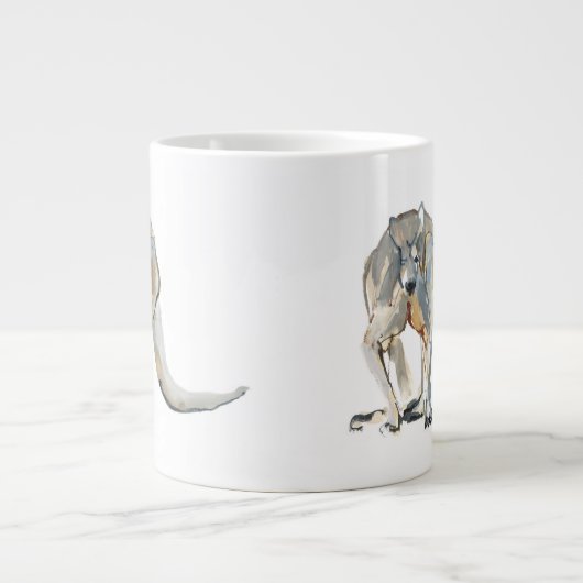 Boxer Jumbo-Tasse (Vorderseite)