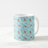 Boxer Kaffeetasse Frühlingsflorales Geschenk für H (VorderseiteRechts)