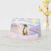 Boxer Karte (Gelbe Blume)