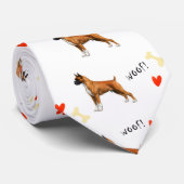Boxer Krawatte (Gerollt)