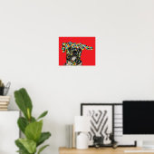 Boxer-Kunst Poster (Heimbüro)