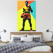 Boxer Leinwanddruck (Insitu (Schlafzimmer))