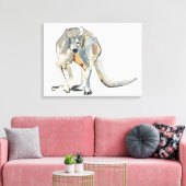 Boxer Leinwanddruck (Insitu (Wohnzimmer))