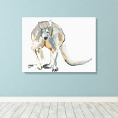 Boxer Leinwanddruck (Insitu (Holzboden))