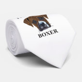 Boxer-Liebe Krawatte (Gerollt)