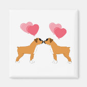 Boxer Liebe Magnet (Vorne)