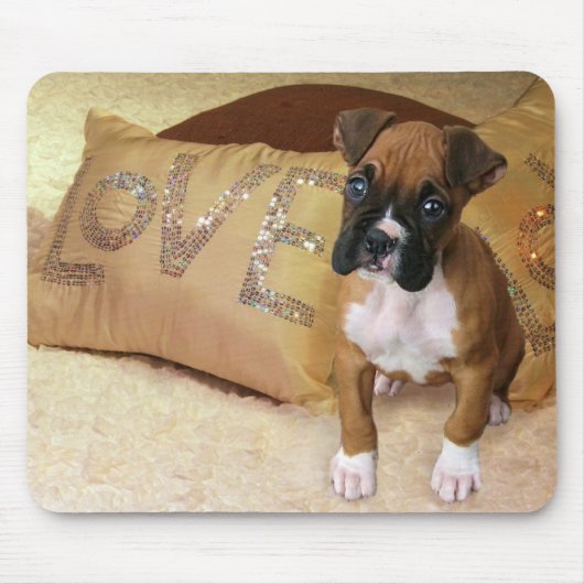 Boxer-Liebe mousepad (Vorne)