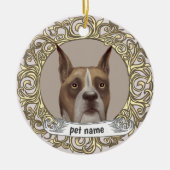 Boxer Love Memory Ornament (Vorne)