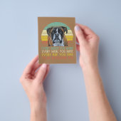 Boxer Lover Geschenk | Niedlicher Boxer Lover Flye Flyer (Gruppe)