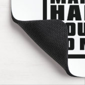 BOXER MACHEN MICH GLÜCKLICH SIE NICHT SOVIEL MOUSEPAD (Ecke)