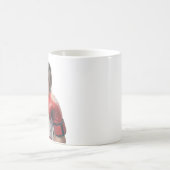 Boxer-Mädchen-Tasse Kaffeetasse (Mittel)