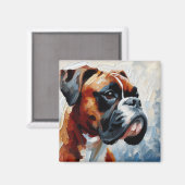 Boxer Magnet (Vorderseite/Rückseite)