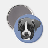 Boxer Magnet (Vorderseite/Rückseite)