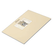 Boxer-Malerei - Niedliche Original Hunde-Kunst Notizblock (angewinkelt)