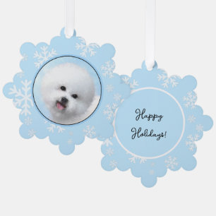 Boxer-Malerei - Niedliche Original Hunde-Kunst Ornament Karte