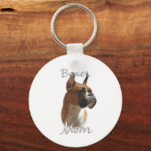 Boxer Mama 2 Schlüsselanhänger (Rückseite)