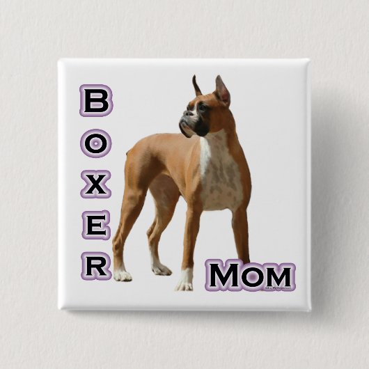 Boxer-Mama 4 - Schaltfläche Button (Vorderseite)